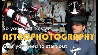 Astrophotography  Beginners Guide to Gear [upl. by Attelrahs486]