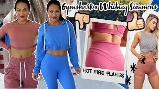 BRUTALLY HONEST TRYON amp REVIEW😱 GYMSHARK x WHITNEY SIMMONS OMG [upl. by Netsirhc668]