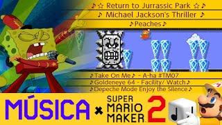 TEMAZOS MUSICALES 🎵 con Dificultad PODEROSA 🎶  Super Mario Maker 2  ZetaSSJ [upl. by Nnazil217]