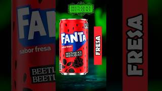 Probando Fanta edición Beetlejuice sabor fresa detrasdelsabor fantabeetlejuice [upl. by Aubry120]