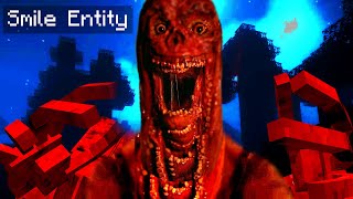 The Smile Entity Is The MOST TERRIFYING MOD Youll Ever Play In Minecraft [upl. by Clint183]