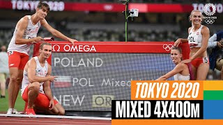 Mixed 4x400m Final  Tokyo Replays [upl. by Dickinson185]