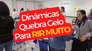 Dinâmicas para dar RISADAS  Quebra Gelo [upl. by Adalie516]