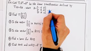 Linear Transformation شرح بالعربي [upl. by Oza]