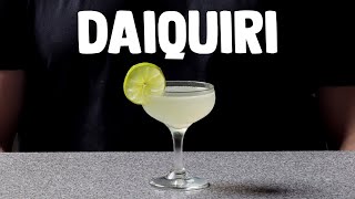 Classic Daiquiri Cocktail Recipe [upl. by Notyard]