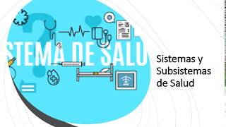 Salud Pública  Sistemas y Subsistemas de Salud 6ºC Vespertino Docente Graciela Castillo [upl. by Asetal207]