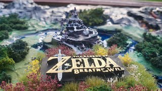 Breath of the Wild  Realistic Hyrule Map Diorama [upl. by Cheke]