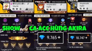 Show Tất cả Acc Hùng akira sở hữu freefire hungakira sangtaofreefire typhufreefire [upl. by Cacia]