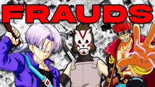 The BIGGEST Frauds in Anime DBZ Naruto One Piece [upl. by Yaeger263]