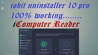 iobit uninstaller 10 key [upl. by Tannenbaum]