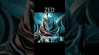 ZED Best Interactions leagueoflegends legendsofruneterra [upl. by Bartle]