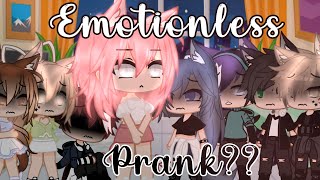 Emotionless Prank  Gacha Club  Different  Audrey Cookie [upl. by Rodrigo]