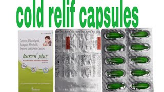 Cold inhaler in instantly relief capsules karvol plus inhaler capsules [upl. by Darcey]