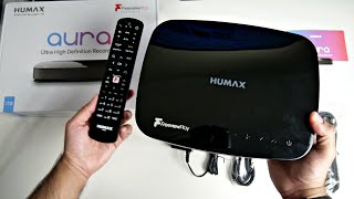 Humax Aura UHD 4K Freeview Recorder with Android TV OS  1TB  HYBRID TV BOX [upl. by Onyx519]