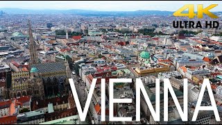 Vienna Austria  4K Drone Video [upl. by Veljkov811]