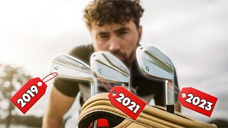 NEW 2023 TaylorMade P790 Irons vs OLD 20212019 TaylorMade P790 [upl. by Zile693]