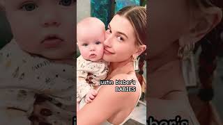 Justin Bieber babies Hailey amp Jack Blues They’re amazingly good parents Always with Jack Blues [upl. by Annaet]