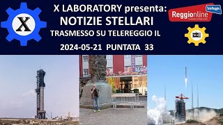 NOTIZIE STELLARI EPISODIO 33 IL MINI TG SPAZIALE DEL 20240521 [upl. by Row]