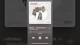 Dee The General  Thandasa Ft Hlengiwe Mhlaba 🚨🚨 [upl. by Zippel]