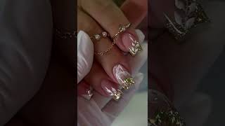 Gold Nail Art 2024 Shine in Style ✨ nailart [upl. by Innavoij]