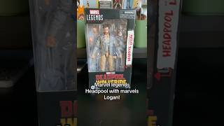 Marvel legends Headpool with marvels Logan ￼fig [upl. by Yentuoc]