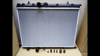 Cambio de radiador Citroen Xsara Picasso Motor 16 16 valvulas  How to change car radiator [upl. by Cadell265]