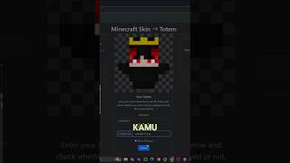 CARA MENGGANTI SKIN TOTEM DI MINECRAFT BEDROCK minecraft tutorial bedrock totems skin [upl. by Naelcm]