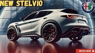 Exclusive Preview  2025 Alfa Romeo Stelvio Quadrifoglio Revealed [upl. by Eetak]