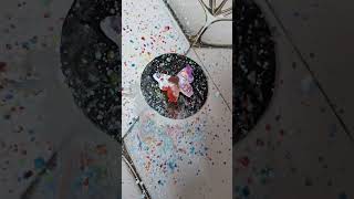 sprinkling painting bts artfuladventures viral butterfly colourful [upl. by Natie]