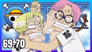 VICE ADMIRAL GARP VS KOBY amp HELMEPPO  One Piece  Reaction  Episodes 6970 [upl. by Sidonius465]