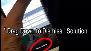 Drag Down to Dismiss in MI Phone How to Solve it [upl. by Desiree5]