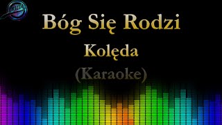 Bóg Się Rodzi Kolęda  Karaoke [upl. by Atikihc740]