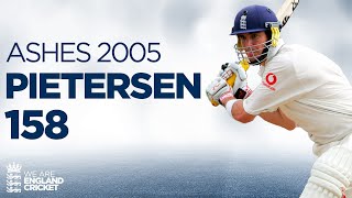 Innings To Secure The Ashes  Kevin Pietersen’s Superb 158 at The Oval  England v Australia 2005 [upl. by Tom216]