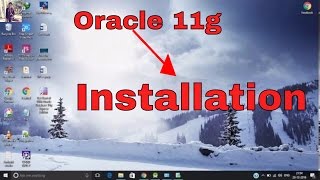 How to install oracle 11g in Windows 10 HindiUrdu [upl. by Ama]