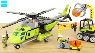 レゴ シティ 火山調査隊のヘリコプター 60123 ／LEGO CITY LEGO City Volcano Supply Helicopter 60123 [upl. by Demona500]