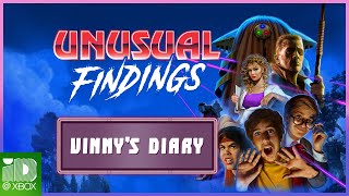 Unusual Findings — Vinnys Diary Update Trailer [upl. by Stacey]