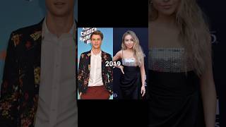 Jace Norman vs Sabrina Carpenter through the years shorts [upl. by Hartnett]