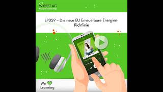 EP059 – Die neue EU ErneuerbareEnergienRichtlinie [upl. by Enovi]