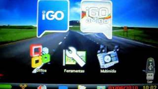 Menu Capulleto para GPS  43quot e 50quot  480x272  SDMMC [upl. by Aihsein]