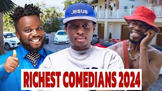 Top5 Richest Comedians In Nigeria 2024 amp Their Networth [upl. by Rakia997]