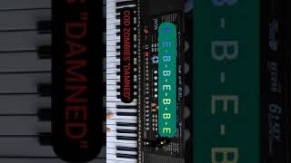 HOW TO PLAY PIANO COD ZOMBIES DAMNED Shorts Piano [upl. by Shelton]