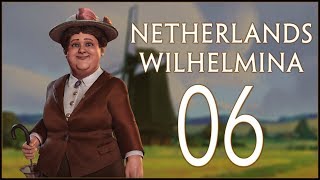 NEW ACQUAINTANCES  Netherlands Wilhelmina Deity  Civilization VI Rise and Fall  Ep06 [upl. by Noitsirhc]