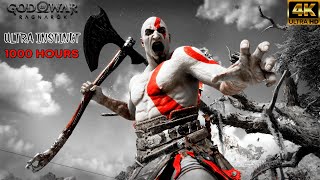 Kratos Ultra Instinct  1000 Hours in God of War Ragnarok  4K [upl. by Mohorva75]