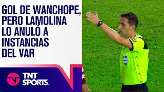 Wanchope ÁBILA cumplía con la ley del ex pero LAMOLINA lo anuló mediante VAR por una falta previa [upl. by Caressa364]