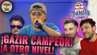 ¡GAZIR BICAMPEÓN DE RED BULL vs UN ALEK QUE ESTUVO A LA ALTURA [upl. by Notirb577]