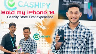 Sold My Iphone 14 on Cashify  First experience in Cashify  berhampure cashify store [upl. by Fruma]