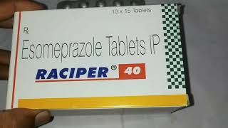 Raciper 40 Tablets  Benefit Composition Mrp and Side Effects [upl. by Tayib]