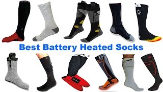 Battery Operated Heated Socks 15 Models [upl. by Koller]