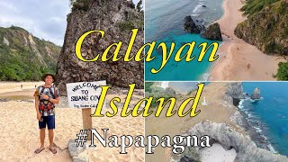 CALAYAN ISLAND Part 1  Sibang Cove  Nagudungan Hill [upl. by Artinak]