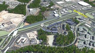 US 70 Improvements at Brier Creek Parkway and TW Alexander Drive [upl. by Jala]